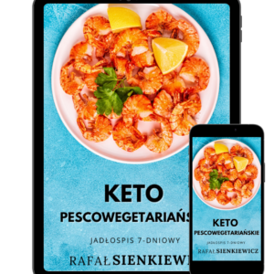 Jadłospis Wege + Ryby Dieta Ketogeniczna 3 posiłki